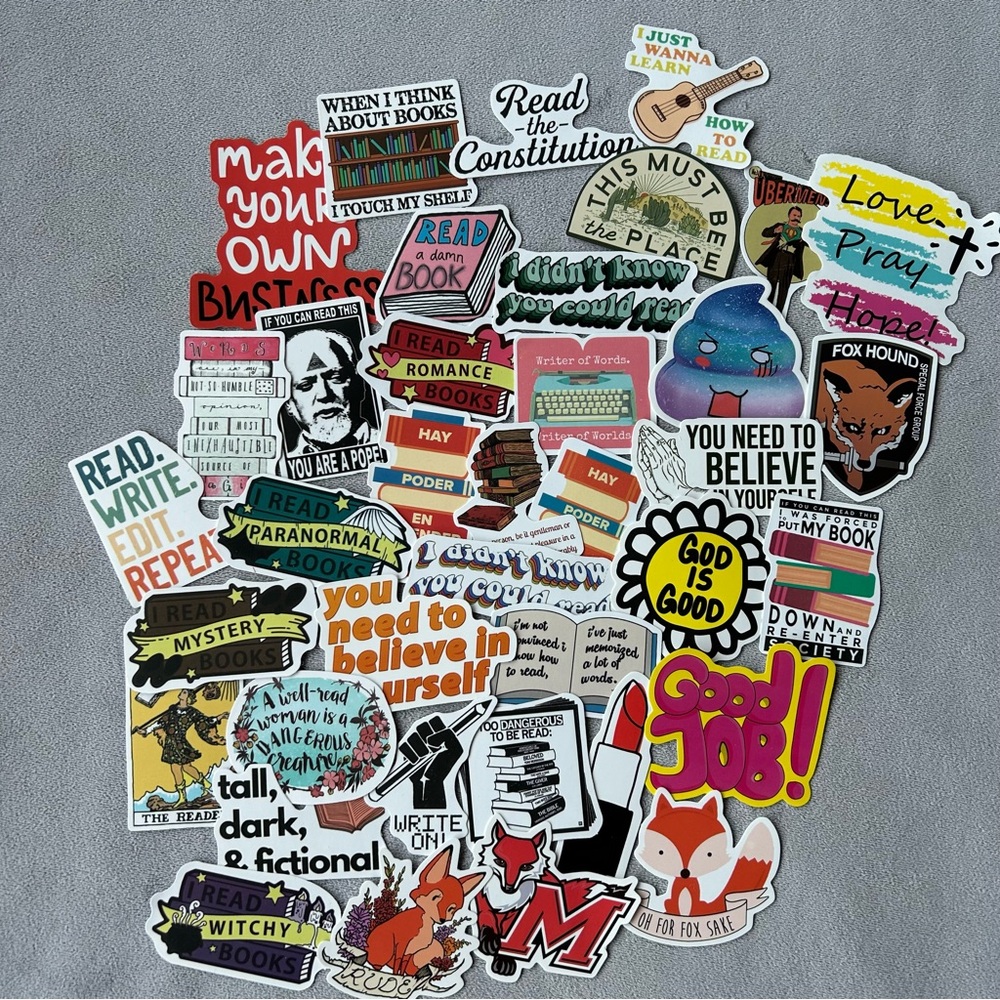 Set of 38 ~ Stickers ~ Variety of Themes